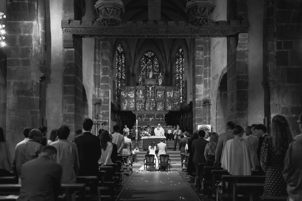 Mariage dans l'eglise de Kaysersberg