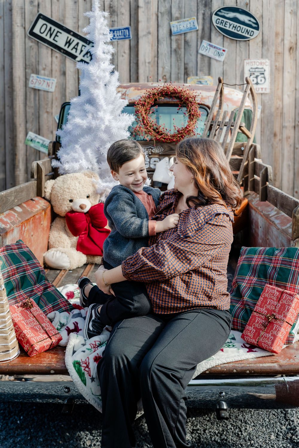 Découvrez les mini-séances photo de Noël de Charlotte Delsart, photographe près de Douai et Cambrai.