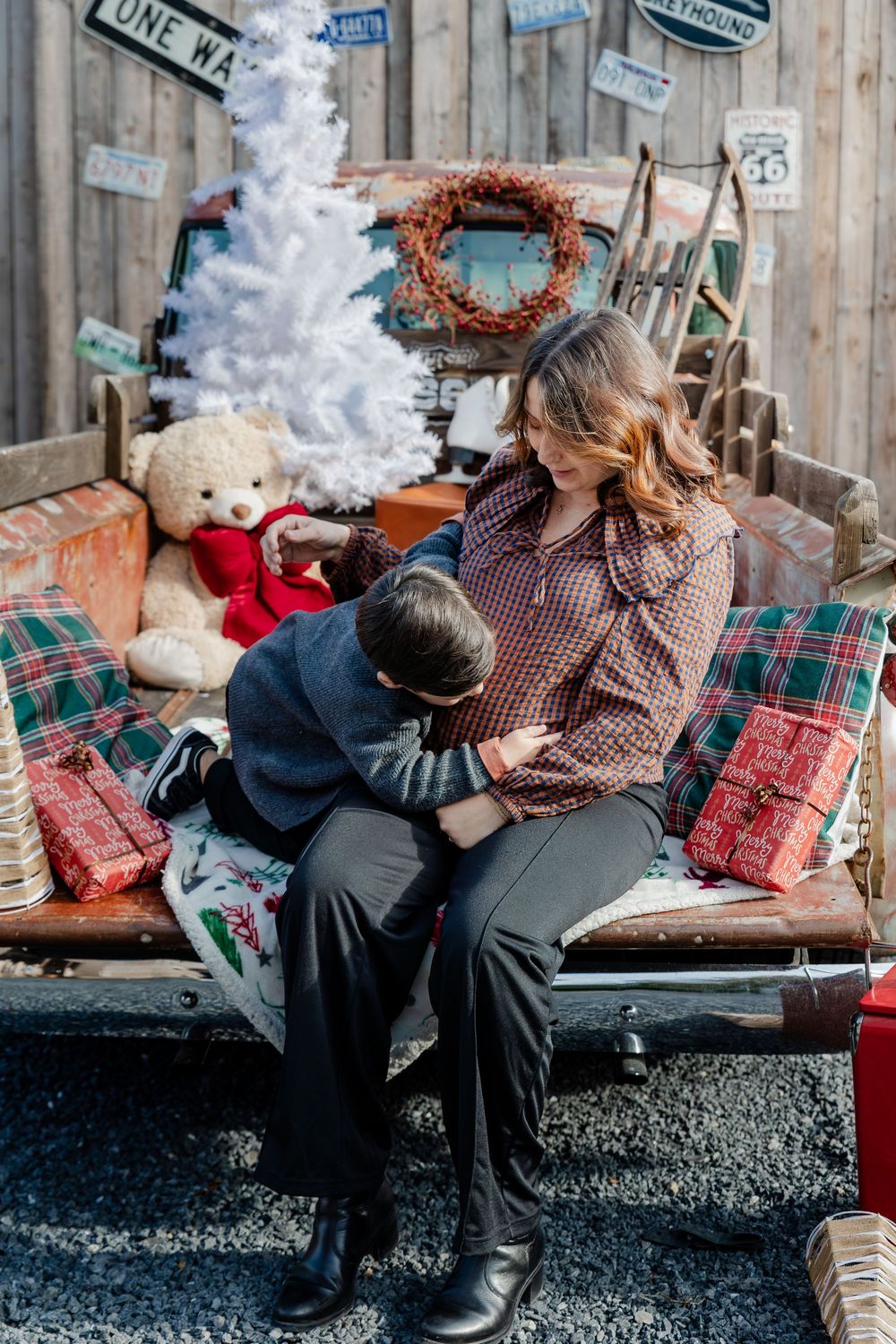 Découvrez les mini-séances photo de Noël de Charlotte Delsart, photographe près de Douai et Cambrai.
