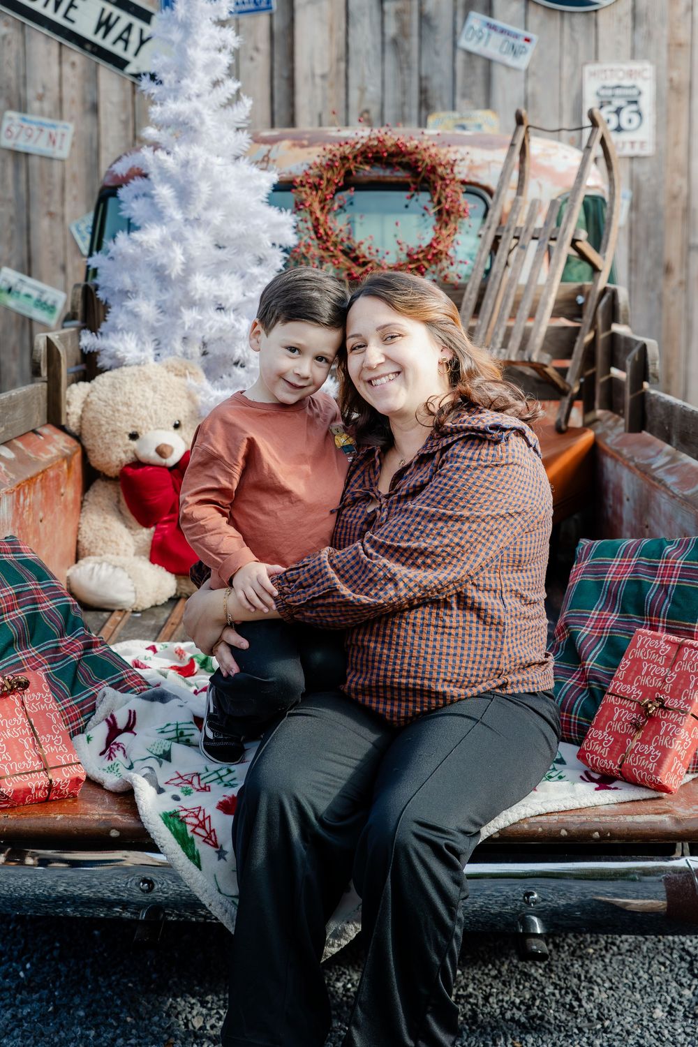 Découvrez les mini-séances photo de Noël de Charlotte Delsart, photographe près de Douai et Cambrai.