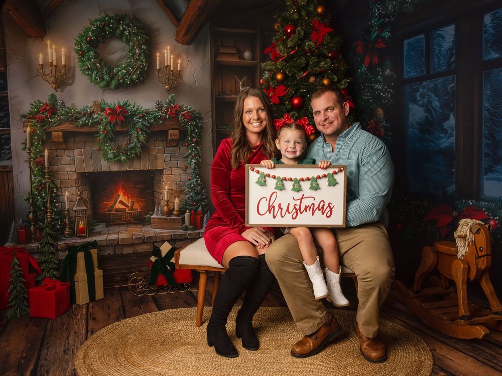 knoxville family christmas photo