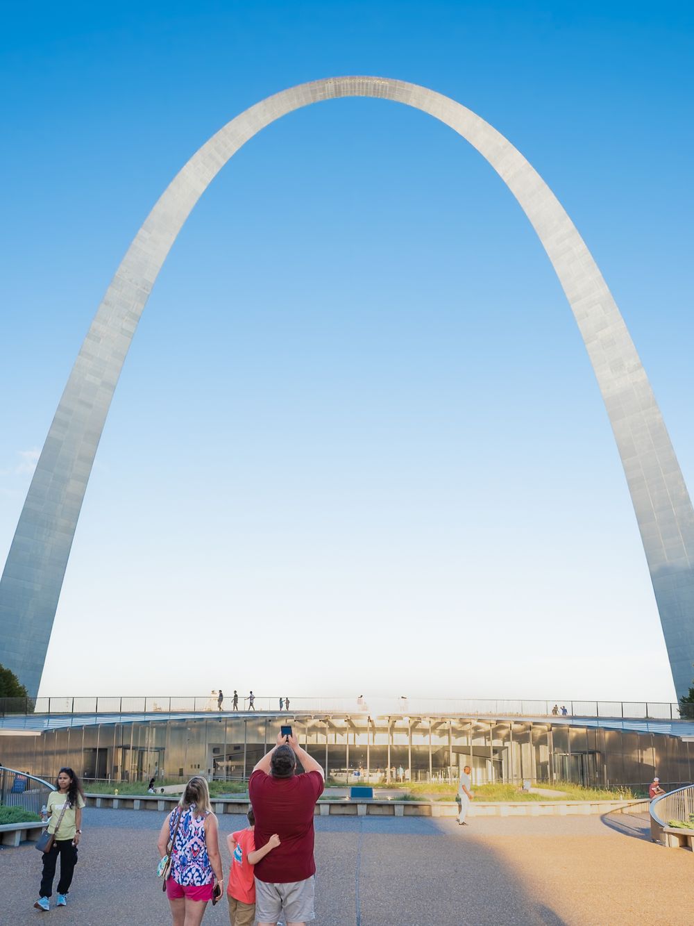 The Gateway Arch in St. Louis, MO. Photo: David J. Manning.