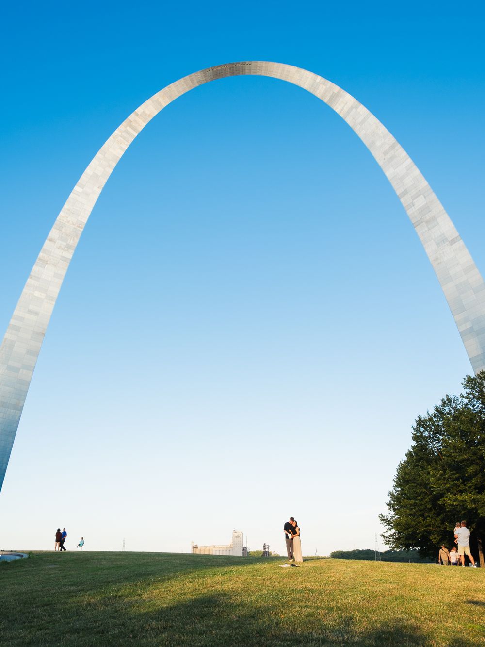 The Gateway Arch in St. Louis, MO. Photo: David J. Manning.