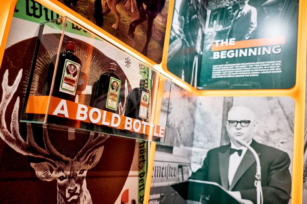 Jägermeister Jägerland Travel Retail activation at Frankfurt Airport Terminal 3 photographed by Adam Bertalan