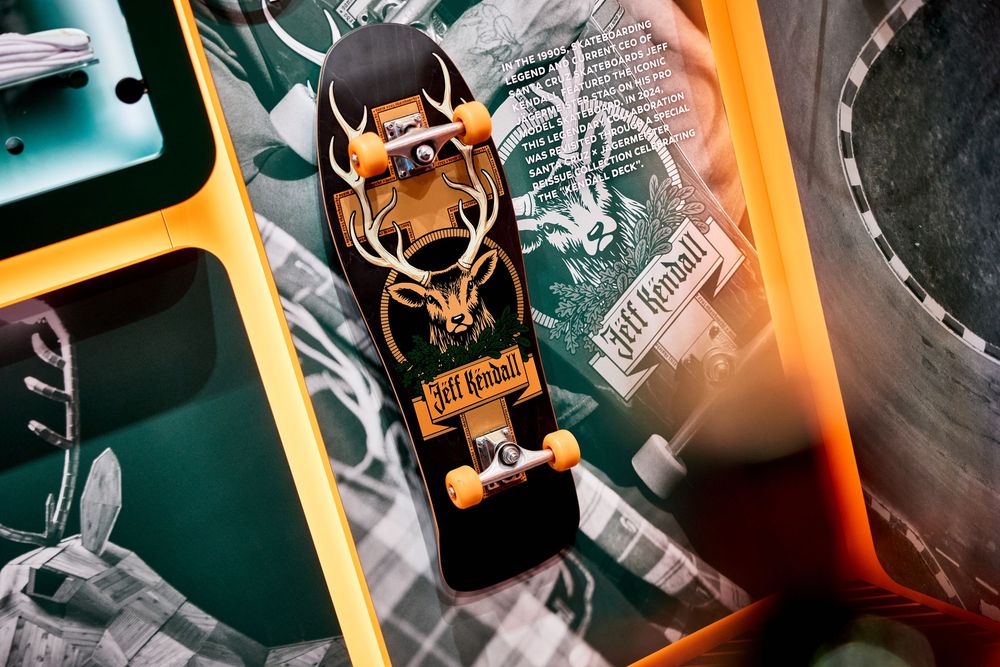 Jägermeister Jägerland Travel Retail activation at Frankfurt Airport Terminal 3 photographed by Adam Bertalan