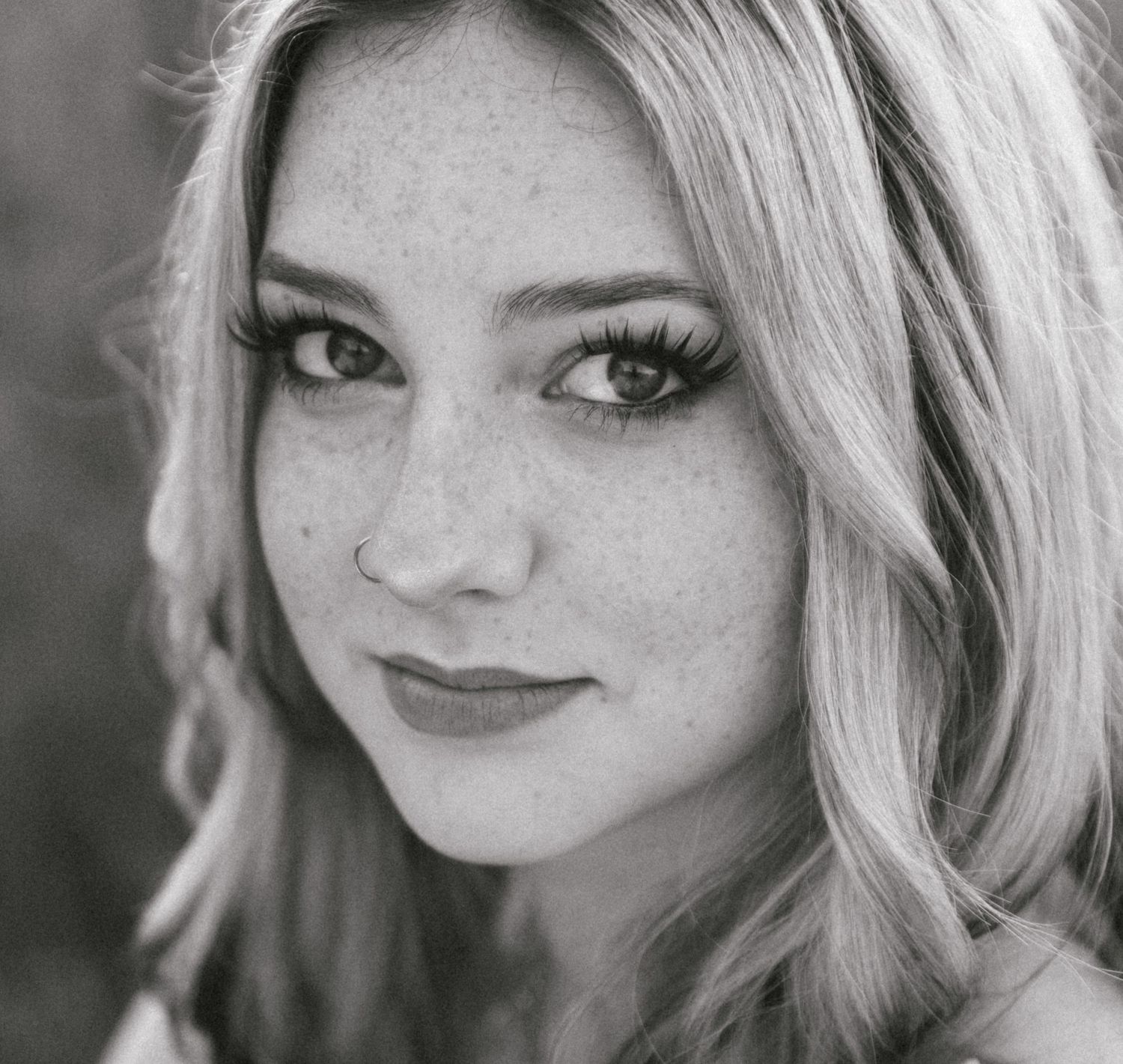 Portrait of girl in Ellijay, Georgia