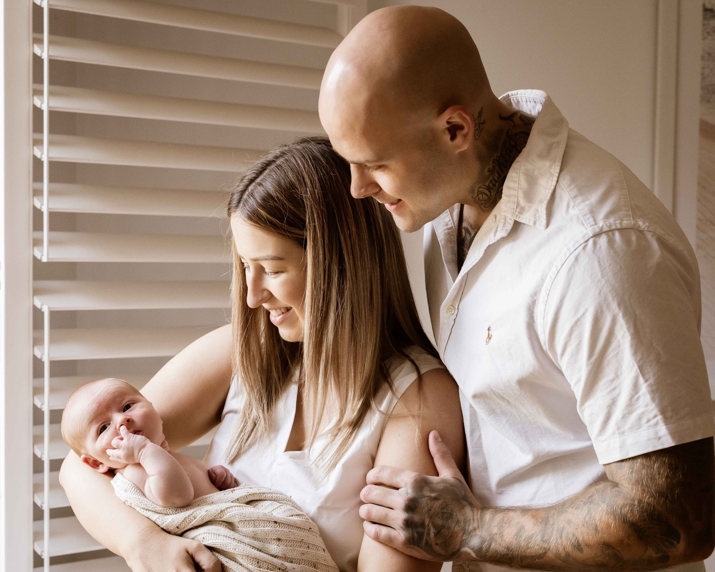 warm and natural newborn photography in St Ives Sydney