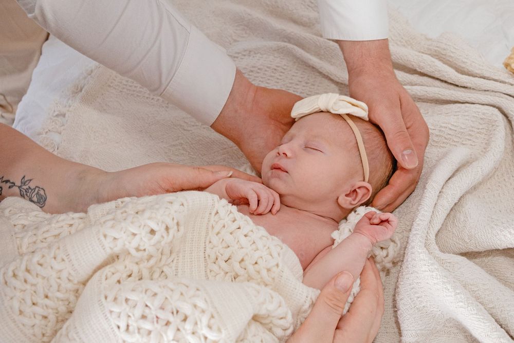 lifestyle newborn session