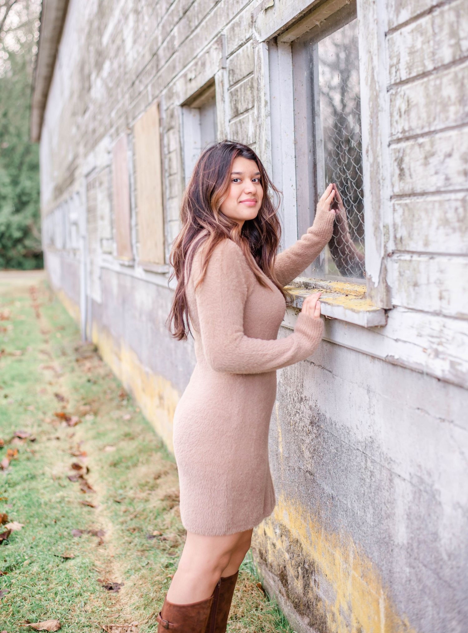senior girl portrait Fayetteville NC bright natural light