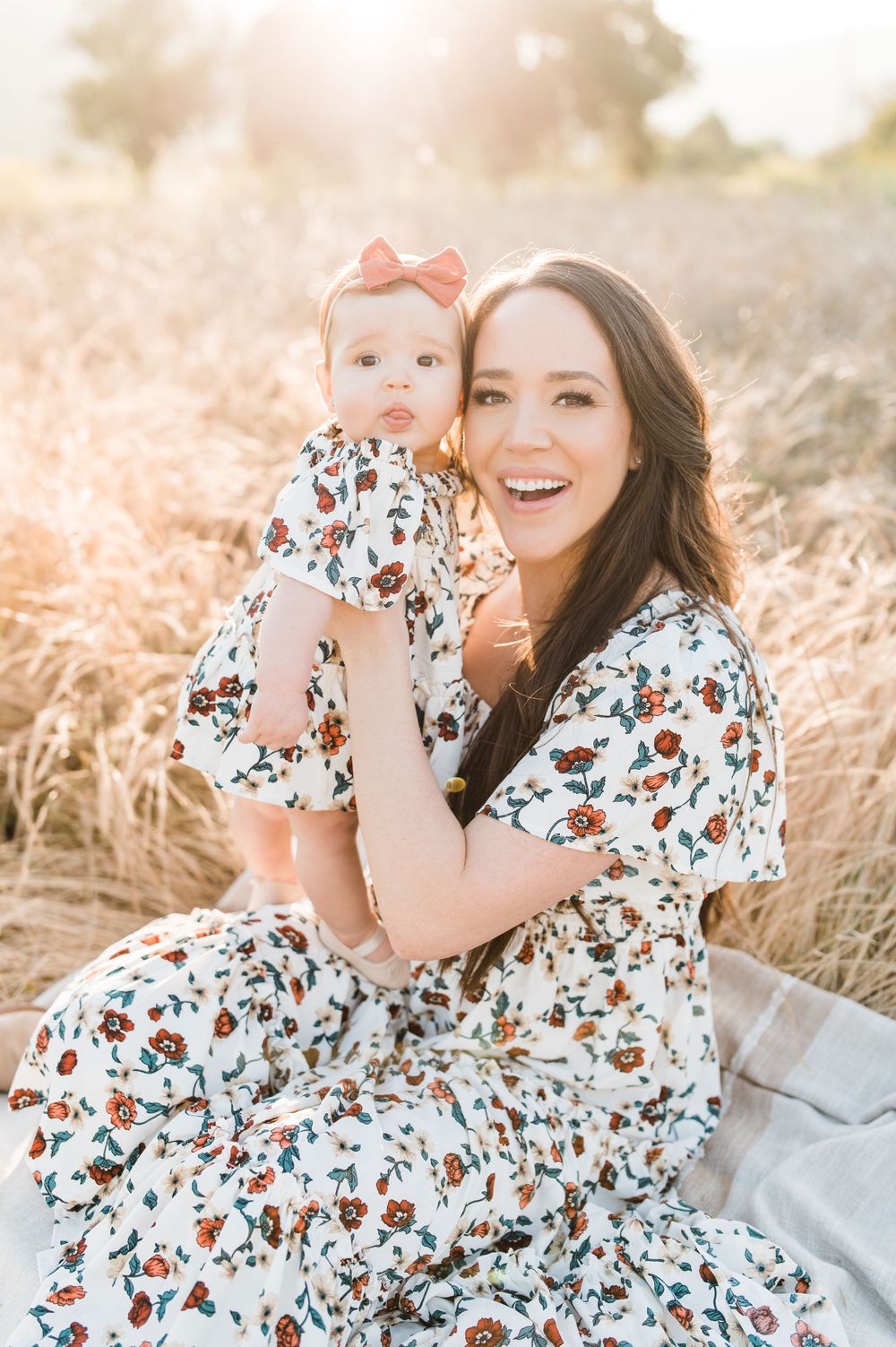 Golden Field Family Photography in Orange County California