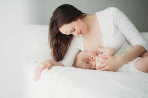 Intimate family portrait session in soft natural light.