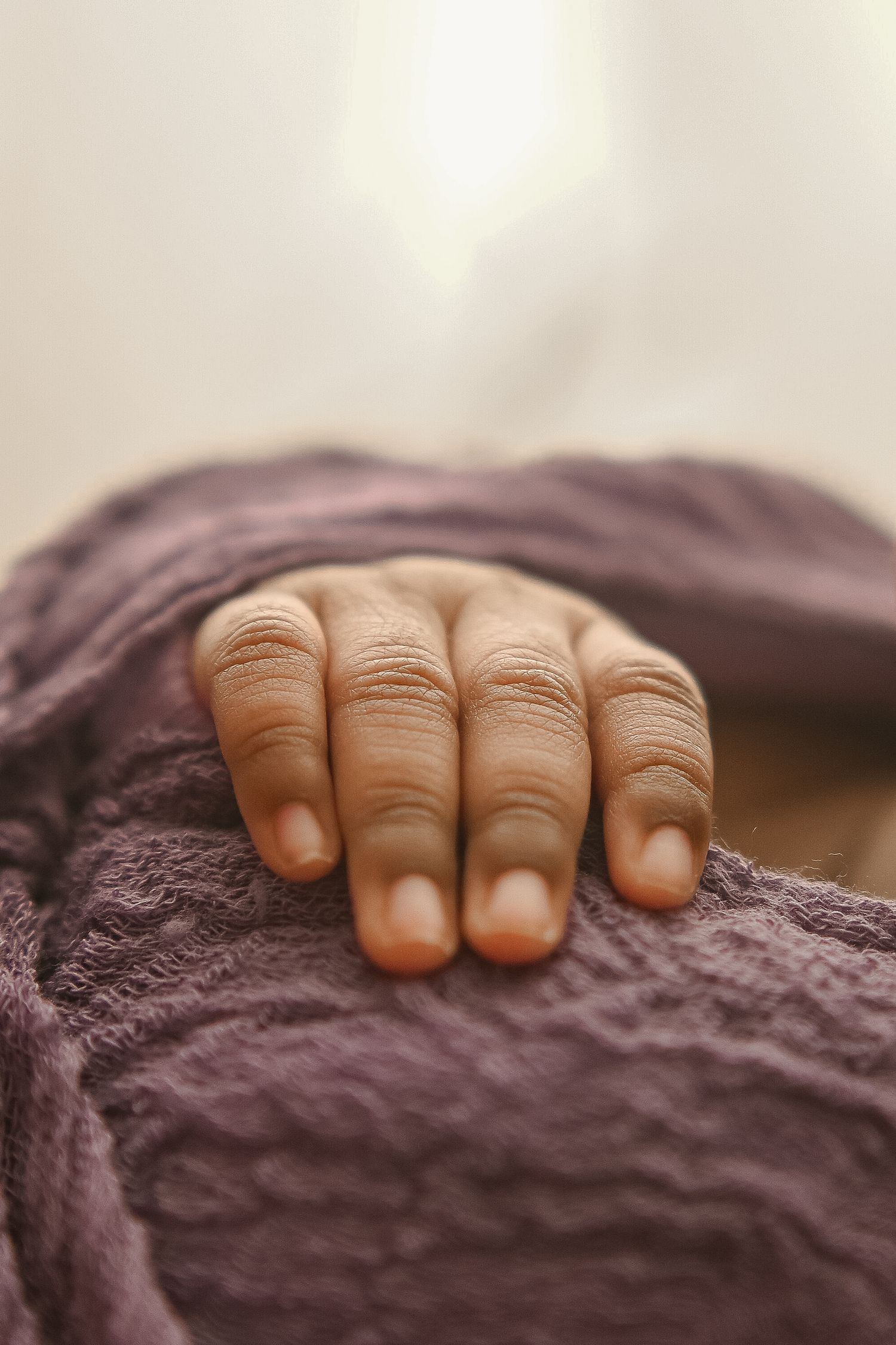 Baby girls fingers, macro detail up close. Photo by Disney Magic Photography, Clarksville and Nashville TN newborn photogapher