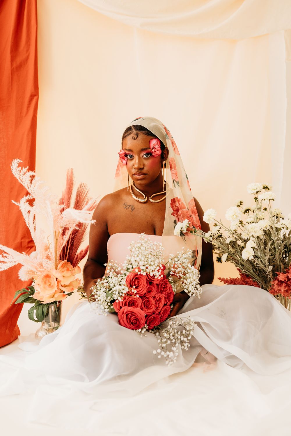 Creative portraits captured in downtown Tampa photo studio