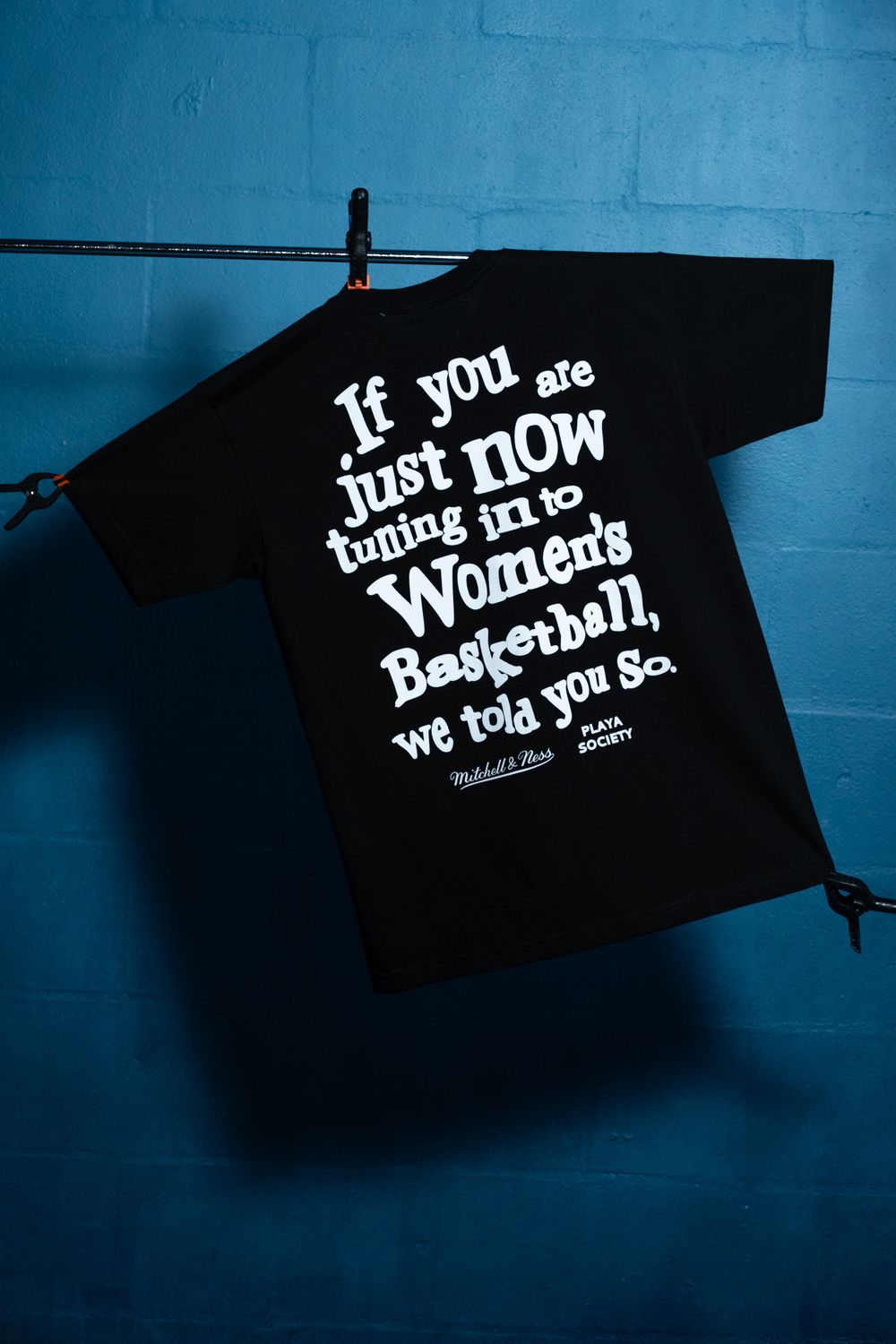 product photo of the street wear brand playa society taken in tampa bay photo studio.