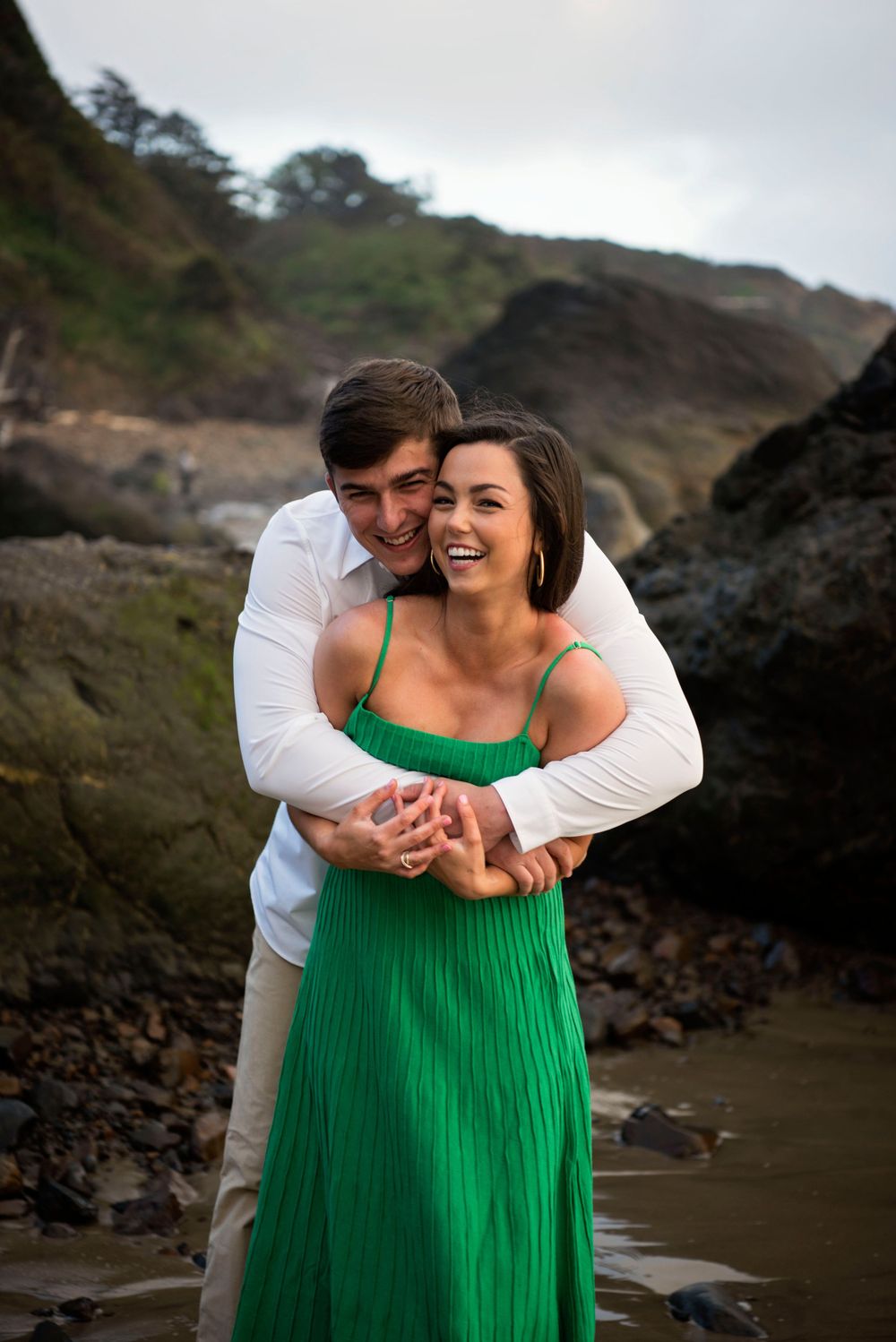 young couple in love