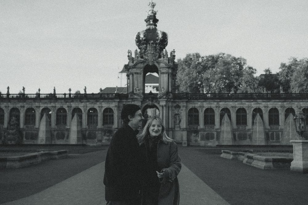 Paar Fotoshooting Dresden Altstadt Zwinger