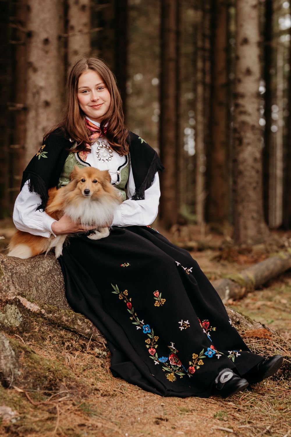 Konfirmantfotografering utendørs på Jæren