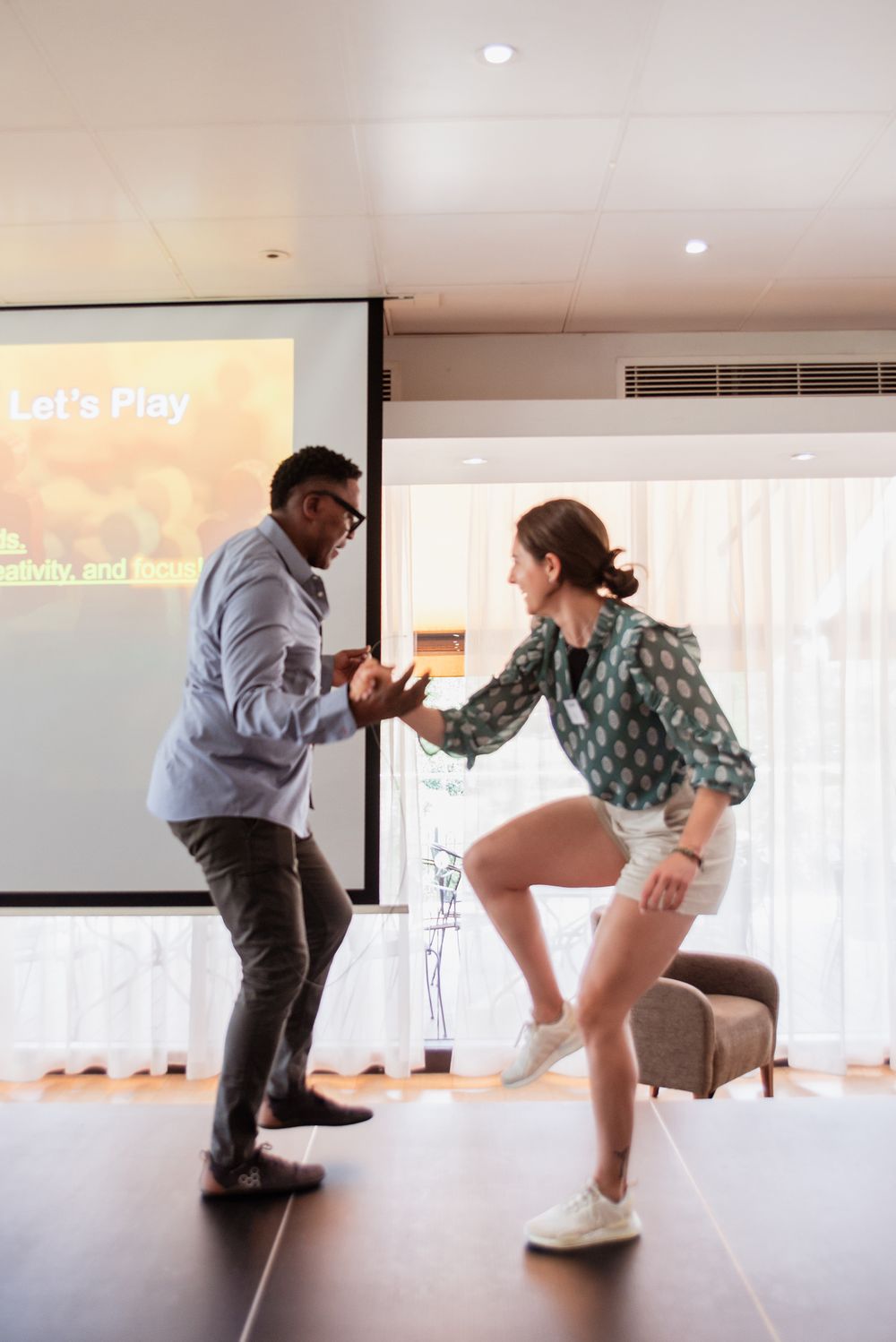 corporate conference photography for health coaches academy in teddington, west London