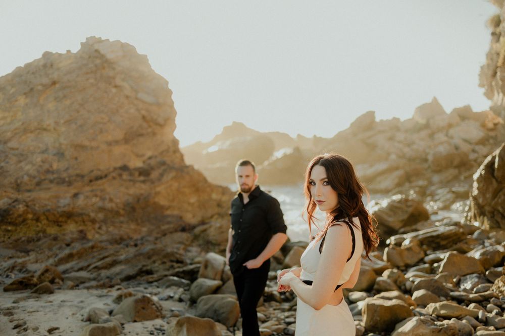Orange County elopement, Newport Beach wedding, couple