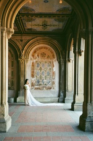 NYC elopement photography on 35mm film with cinematic light and emotional storytelling