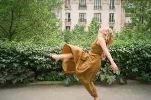 destination portrait photography on 35mm film with a soft, candid aesthetic