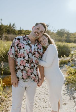 Pregnancy announcement, maternity session, Crystal Crescent Beach, Nova Scotia, Halifax Photographer