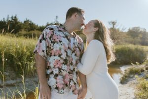Pregnancy announcement, maternity session, Crystal Crescent Beach, Nova Scotia, Halifax Photographer