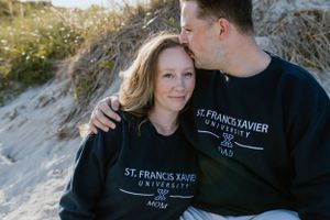 Pregnancy announcement, maternity session, Crystal Crescent Beach, Nova Scotia, Halifax Photographer