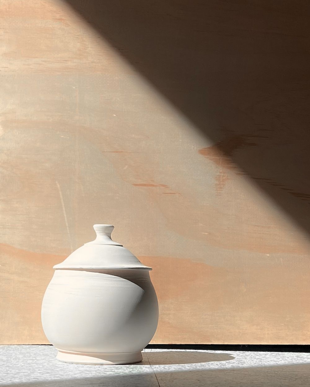 handmade pottery jar made at salmas pottery studios