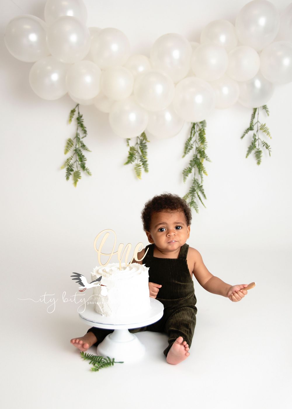 Cleveland Ohio Jose Ramirez Cake Smash One Year Session Photography