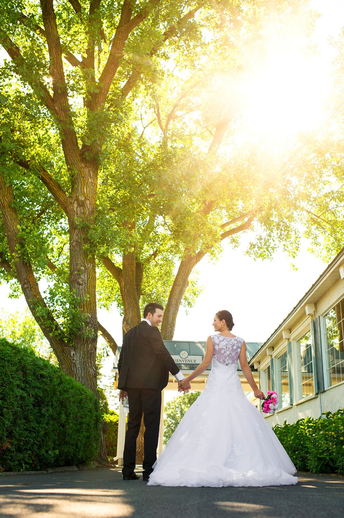 photo de Mariage élégante et naturelle - Auberge Handfield