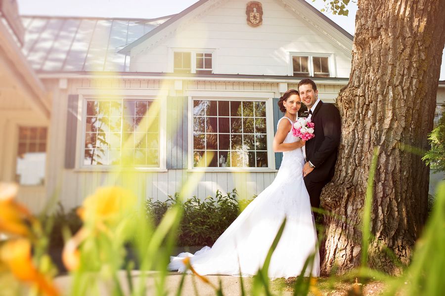 photo de Mariage élégante et naturelle - Auberge Handfield