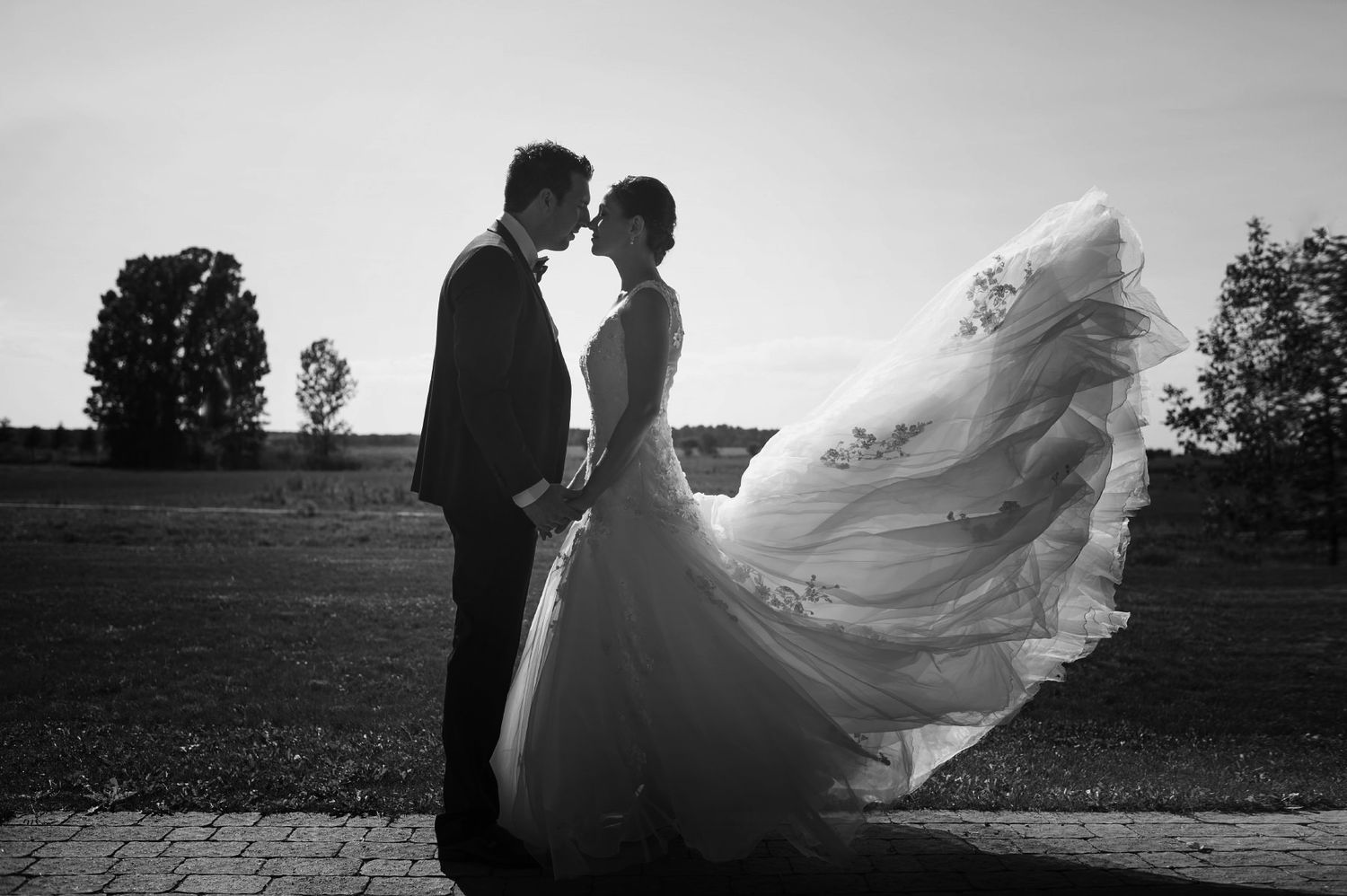 photo de Mariage élégante et naturelle - Auberge Handfield