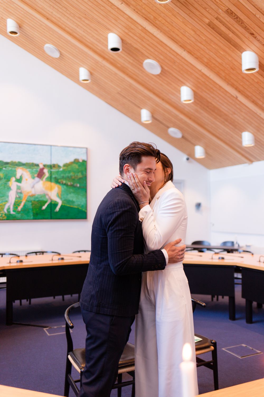 City Hall Wedding Photographer Stevns Klint, Denmark
