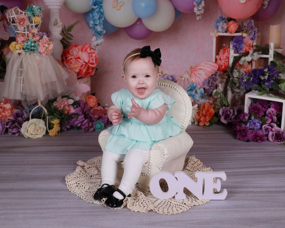 JACKSONVILLE, FLORIDA-ST. AUGUSTINE- STUDIO- MILESTONE-SITTER-SMASH CAKE SESSION- PHOTOGRAPHY