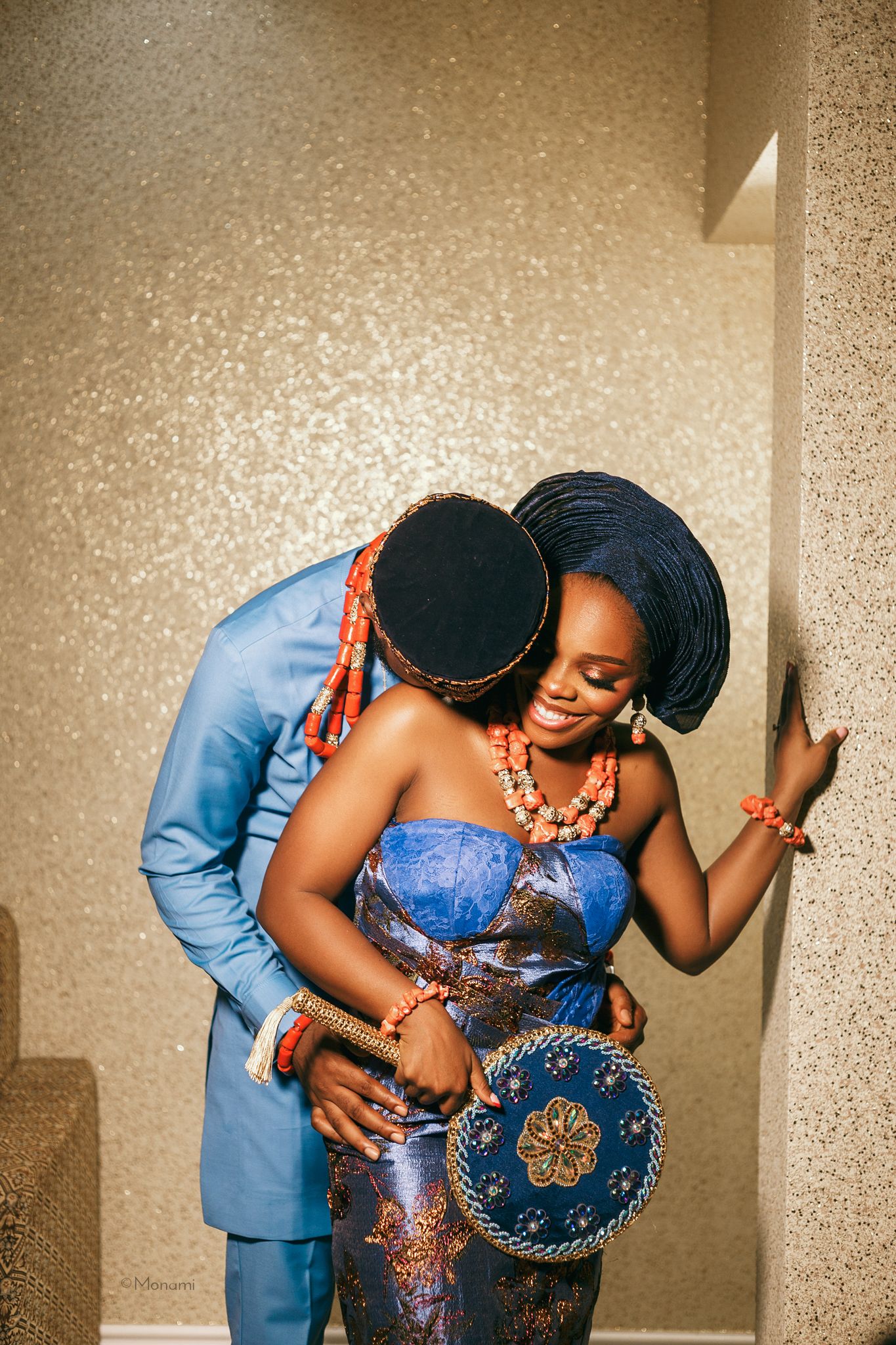 An image of a couple captured by Monami Photography