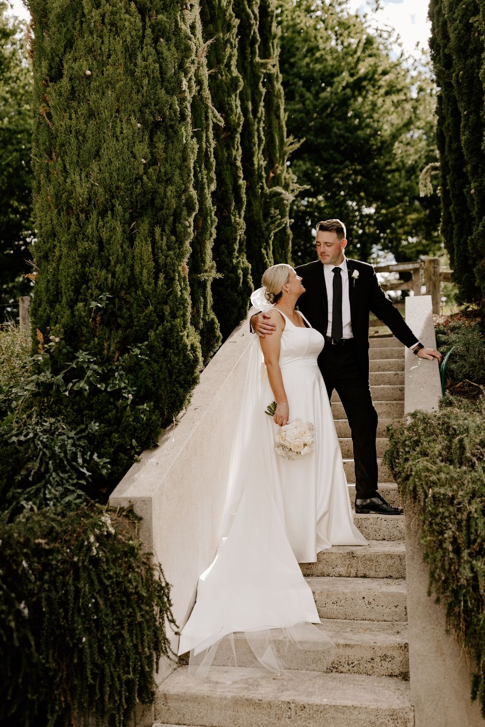 Christchurch bride and groom. wedding photography