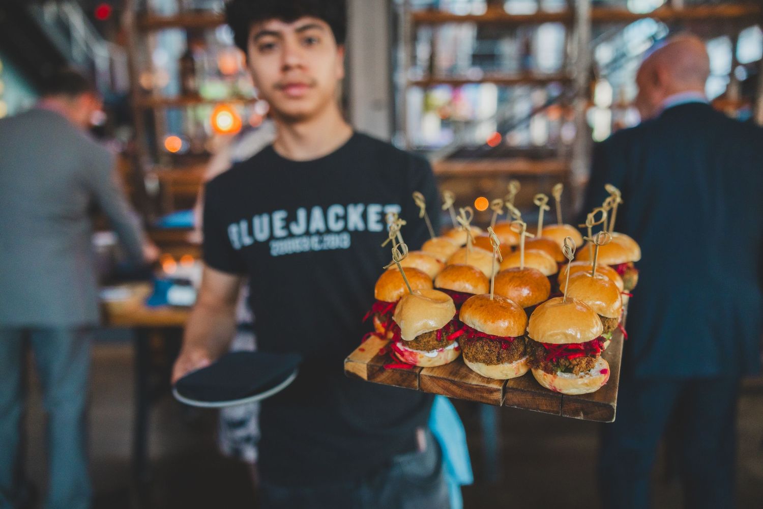 Bluejacket Brewery burgers