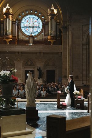 Wedding at Cathedral of St. Paul