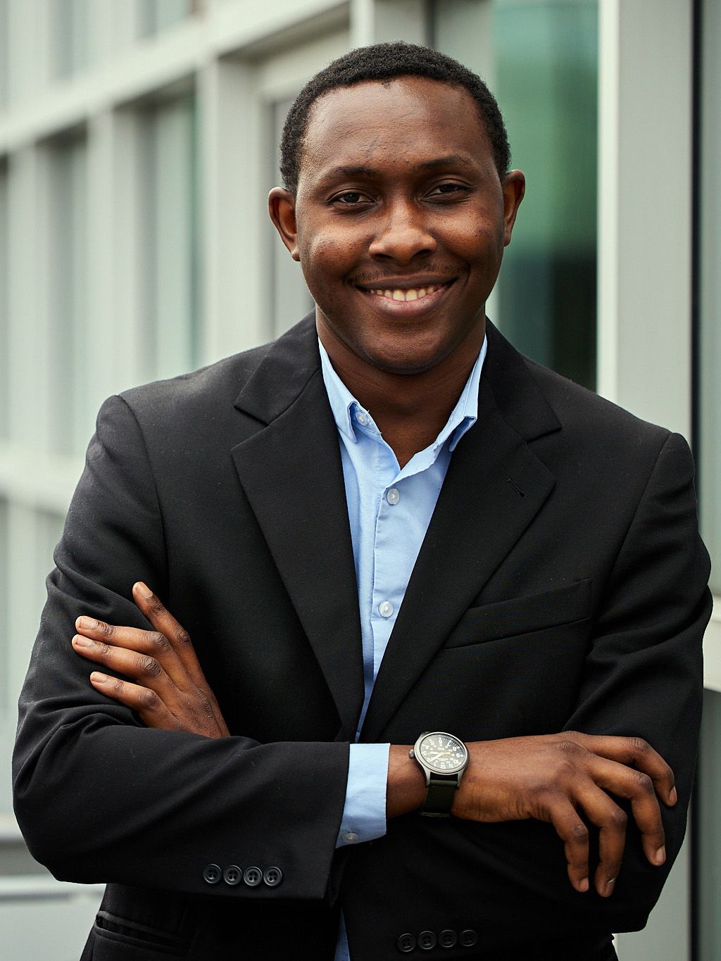 Portrait of Black Young Professional