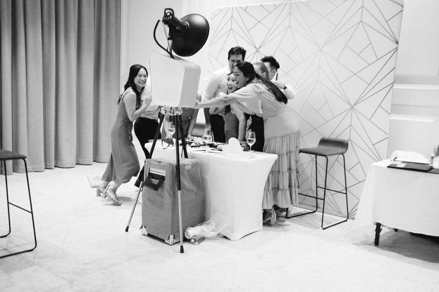 Wedding photo booth fun! Kim & Darren's wedding, leonda by the yarra, Melbourne.