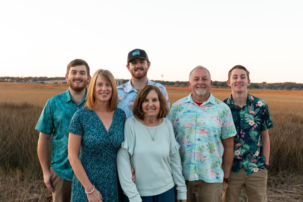 Family Portrait in Sunset Beach, NC