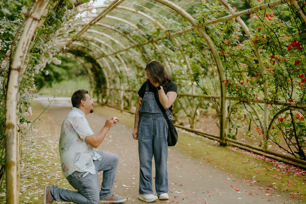 Proposal Photography at Ichikawa Rose Garden Chiba Tokyo