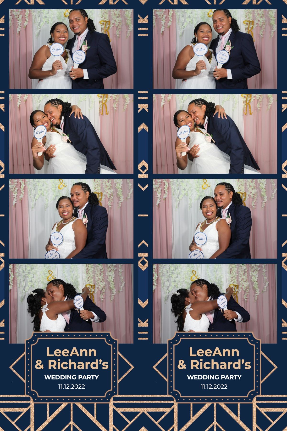 This is a 2x6 strip for one of our wedding events. The bride wanted the strip option and printed on the spot.