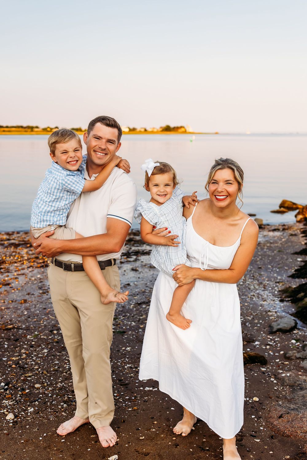 Couple Photo Shoot near Bridgeport and Branford CT on the beach