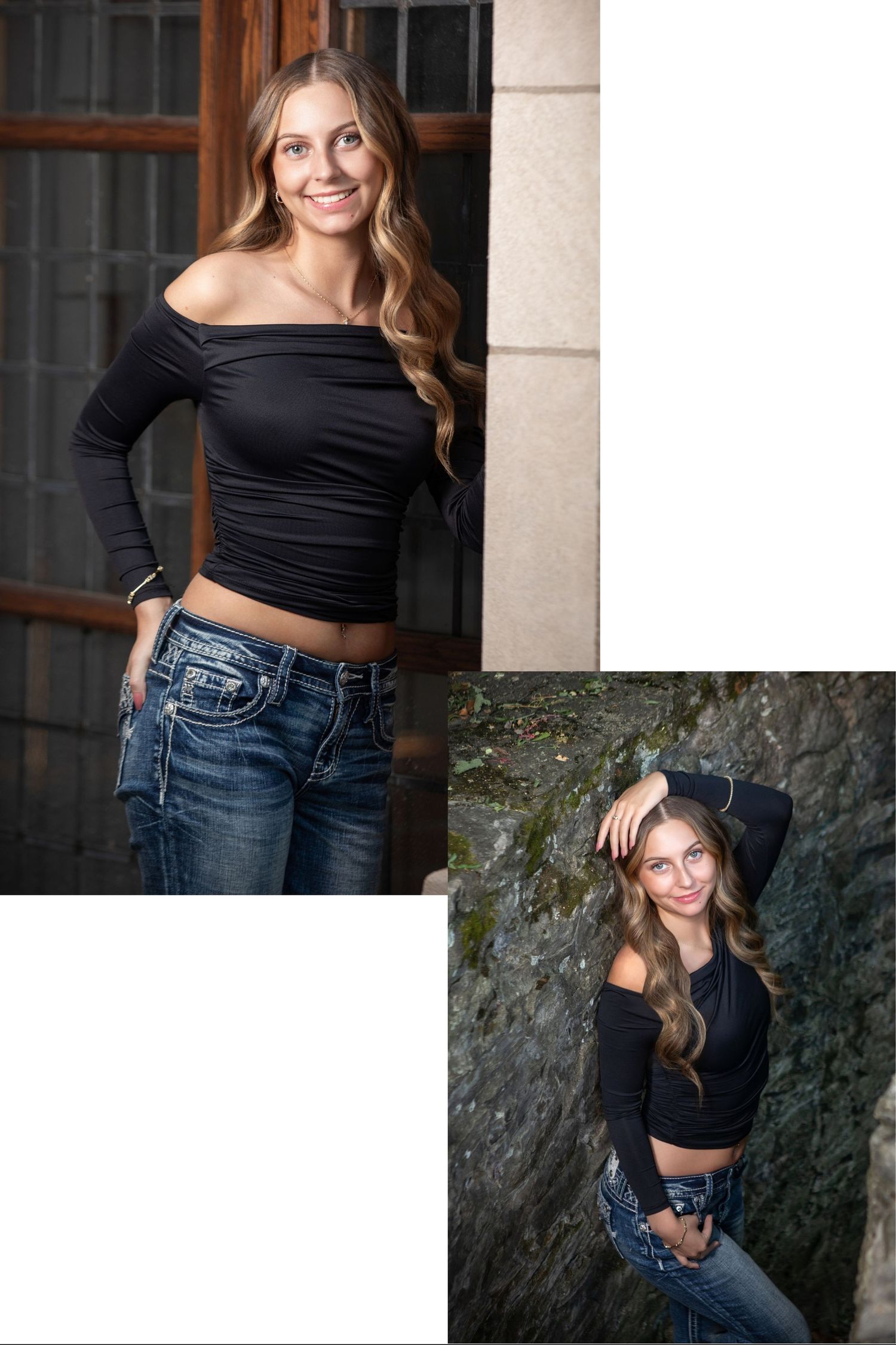 Columbus senior photographer capturing Pickerington Central senior pictures w/ a mix of classic mansion details and contemporary portraits