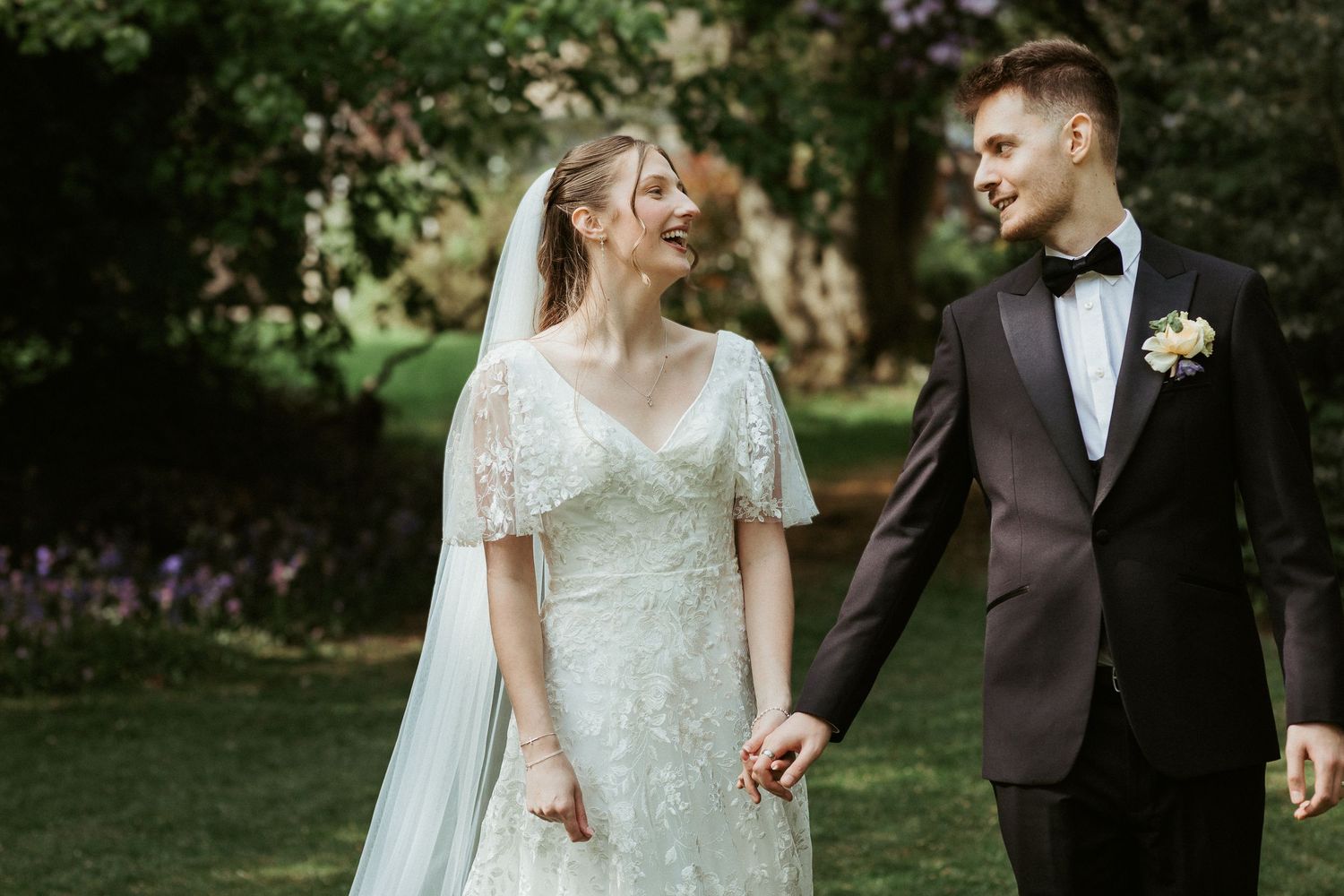 Romantic and natural wedding photography Leeds, Westwood Hall by Chelle Lundy