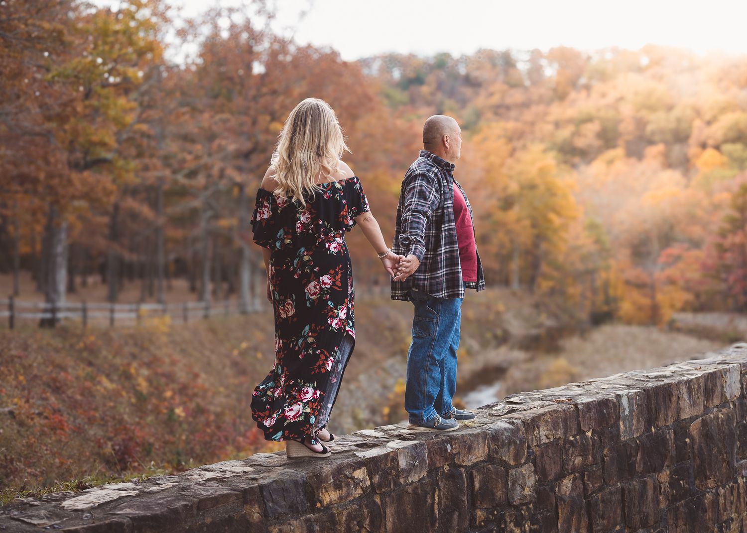 Fall engagement session in the Shenandoah Valley