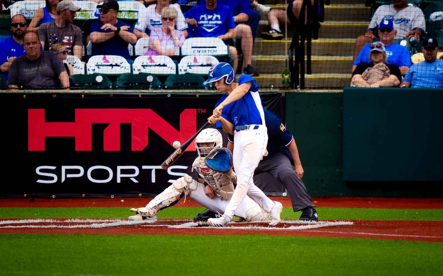Lower Dauphin batter swinging during PIAA 5A District Baseball Championship, by Deanna Fox, SportsFox Photography, Hershey PA
