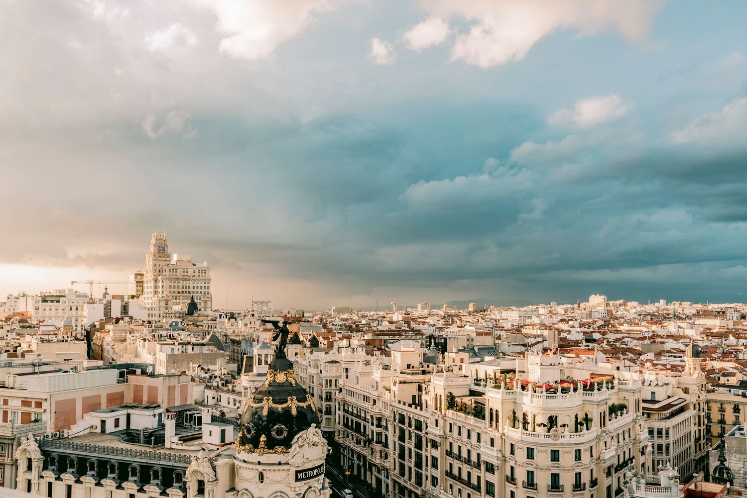 City skyline photographed during an international corporate incentive trip.